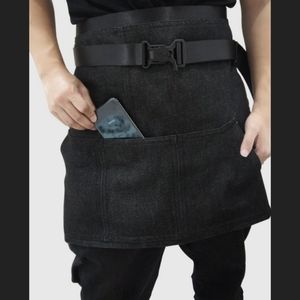 Hautico Black Denim Apron
